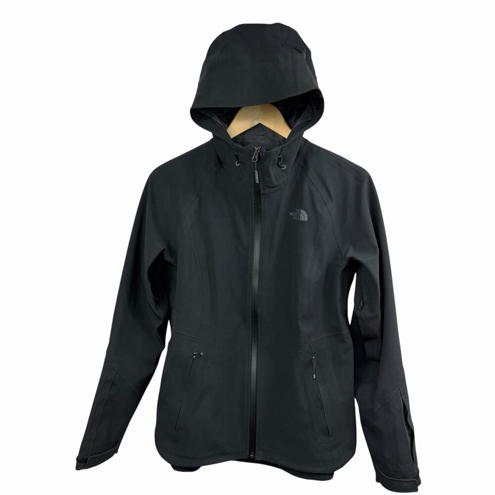 North Face Black Apex Flex Gore Tex Jacket Size S Full Zip Waterproof